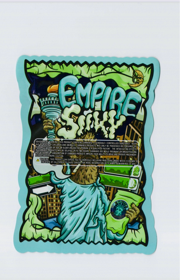 EMPIRE SILKY MYLAR BAGS CALI PACKS