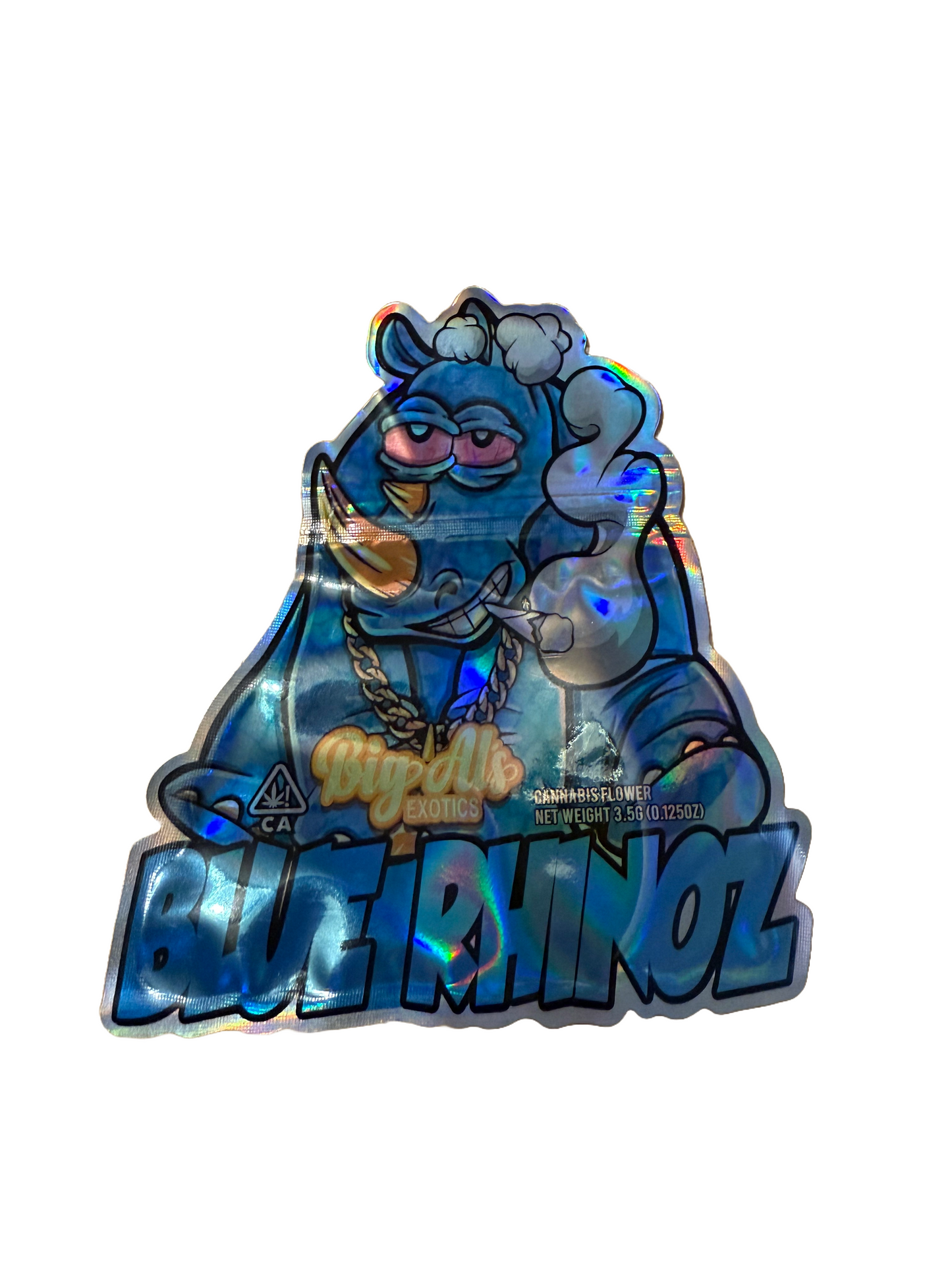 BLUE RHINO MYLAR BAGS CALI PACKS