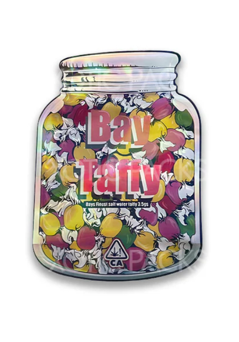 BAY TAFFY MYLAR BAGS   CALI PACKS