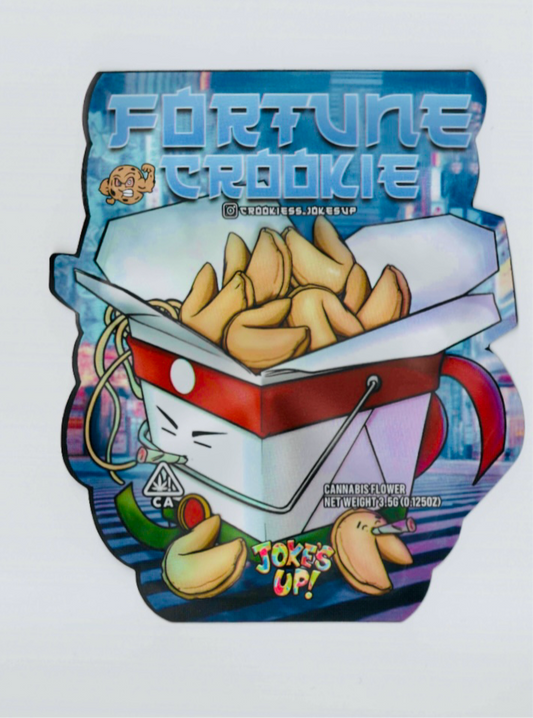 FORTUNE COOKIE MYLAR BAGS   CALI PACKS