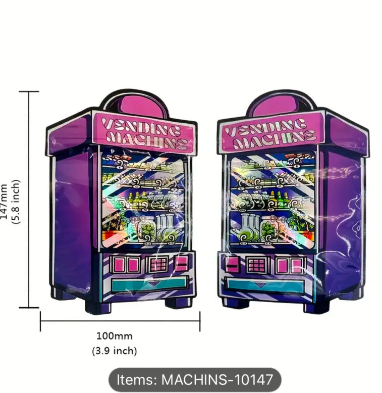 50 x VENDING MACHINE MYLAR BAGS   CALI PACKS