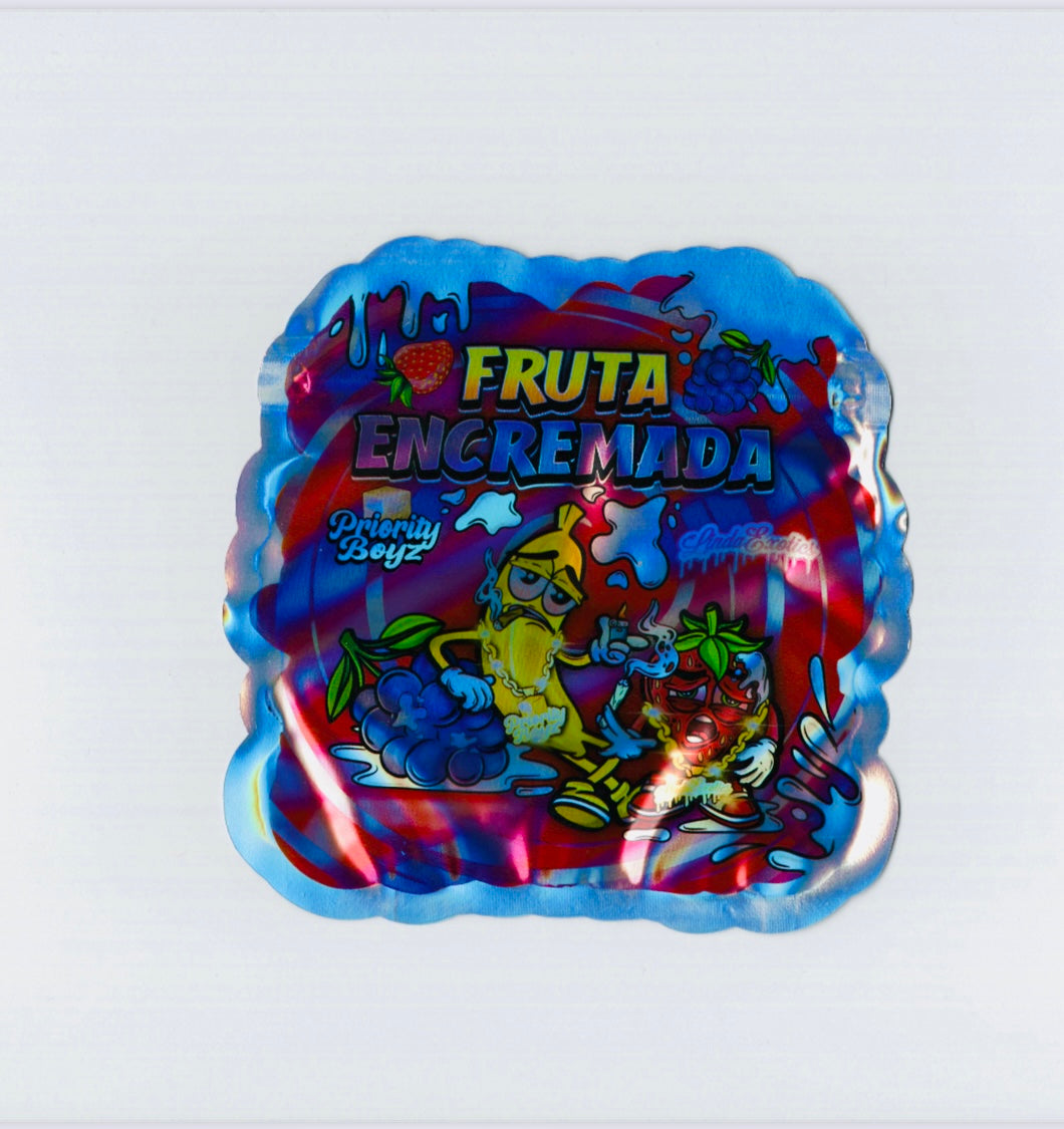 FRUTA ENCREMADA MYLAR BAG   CALI PACKS