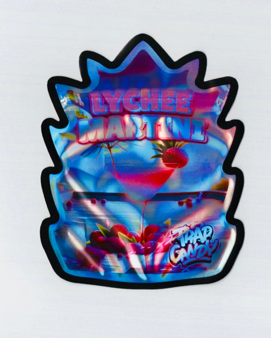 LYCHEE MARTINI MYLAR BAG   CALI PACKS