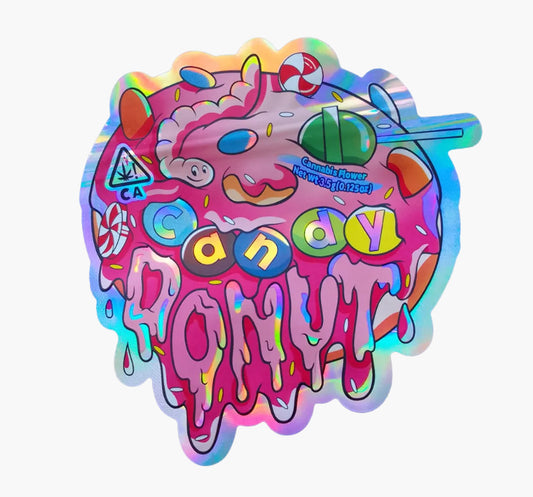 CANDY DONUT MYLAR BAGS   CALI PACKS