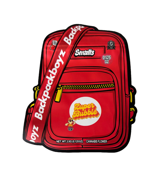 ZUPER BUBBLE BACKPACK BOYZ MYLAR BAGS   CALI PACKS