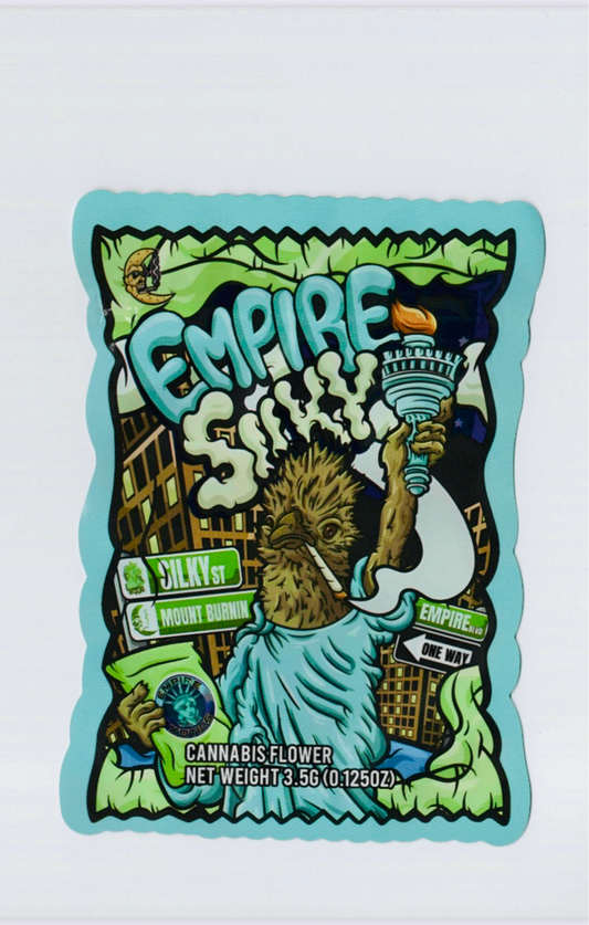 EMPIRE SILKY MYLAR BAGS   CALI PACKS