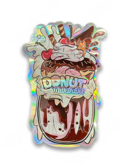 DONUT MILKSHAKE MYLAR BAGS   CALI PACKS