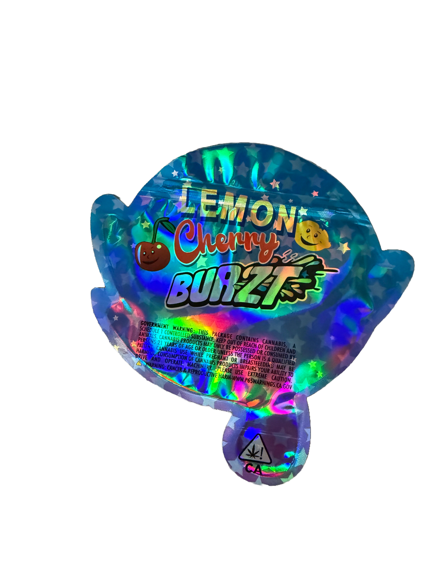 LEMON CHERRY BURST MYLAR BAGS   CALI PACKS